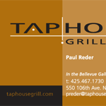 Branding Sample - Tap House Grill Stationery, Gift Card